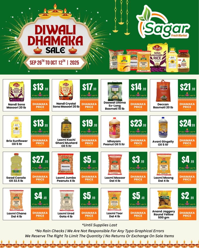 Diwali sale at Sagar