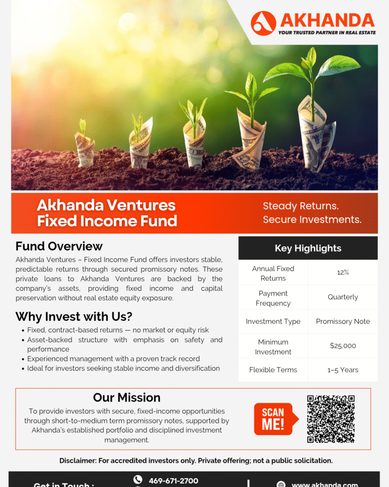 Akhanda Ventures – Fixed Income Fund