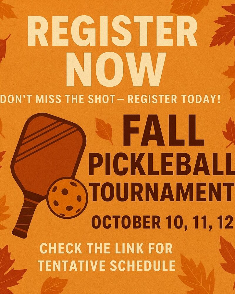 MC Fall Pickleball Tournament